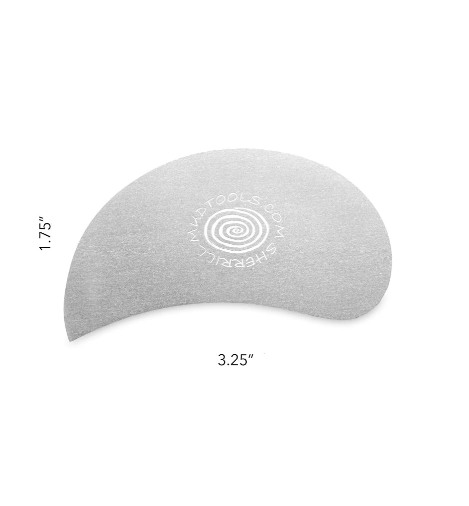 PAISLEY SCRAPER STAINLESS RIB