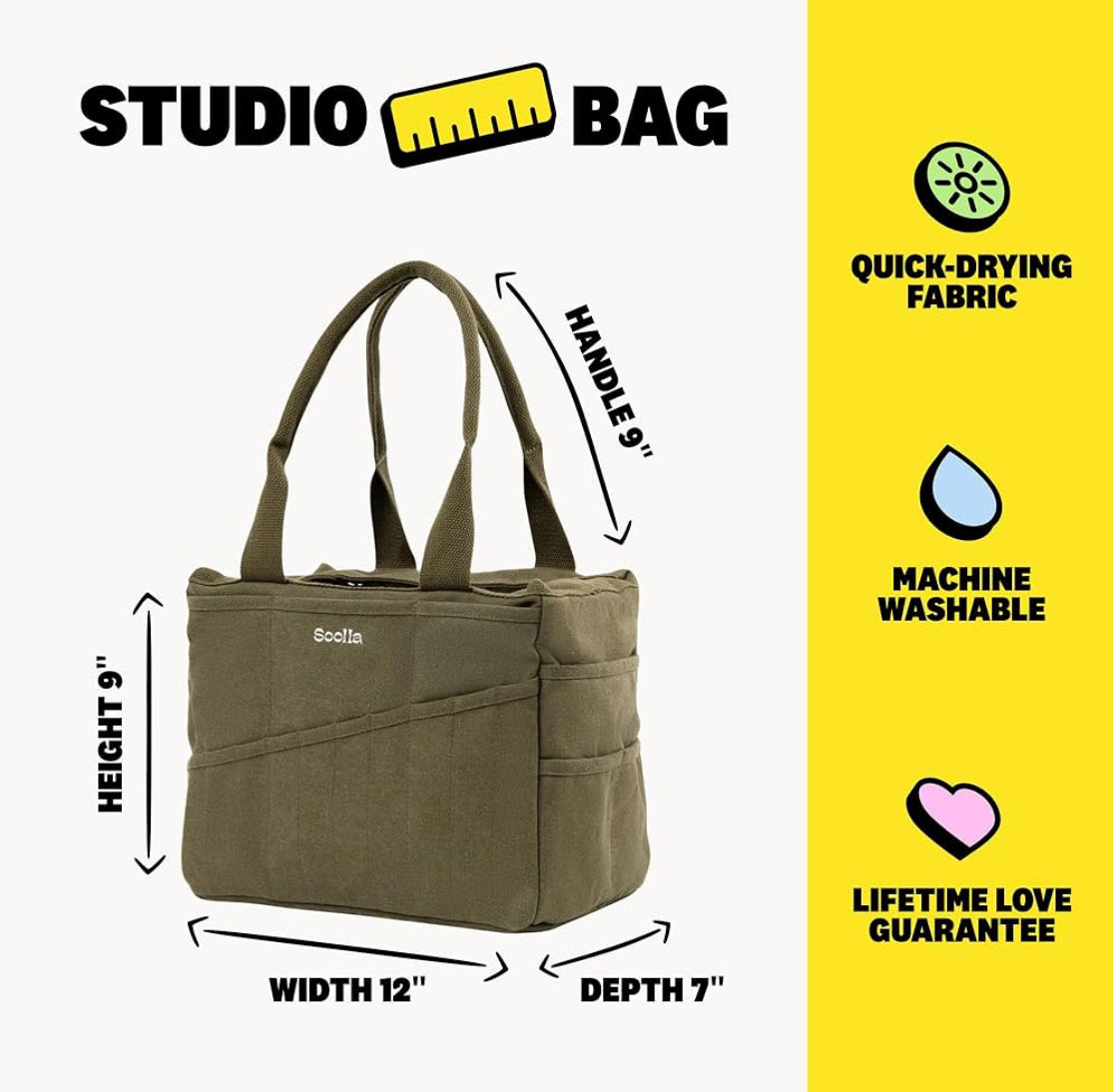 Soolla® Studio Bag - Deep Forest Green