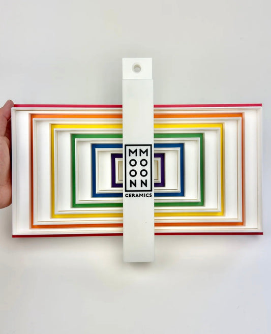 Rainbow Rectangle Cutter Set