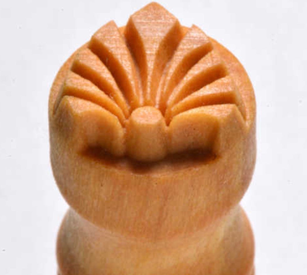 Oriental Fan - 1.5cm Stamp SCS-114