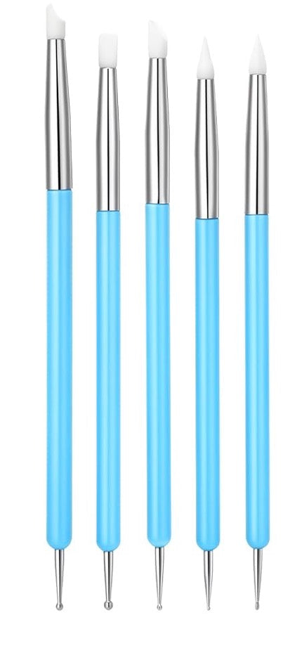 5-pack silicone sculpting tools