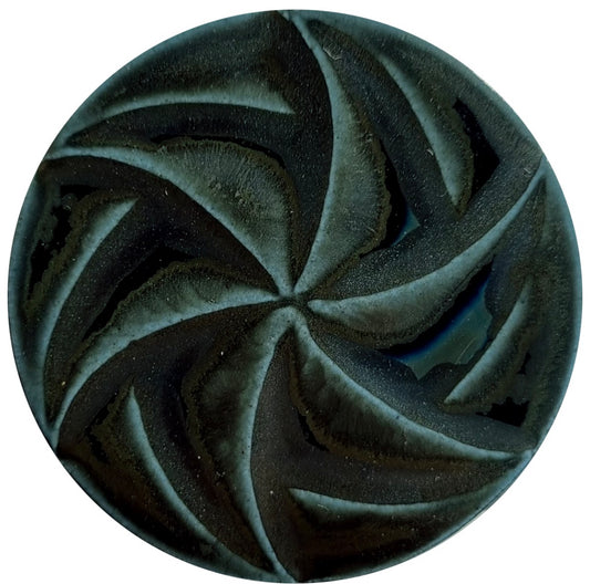 Black Cryolite Stoneware Exotic Pint Cone 6 - 10