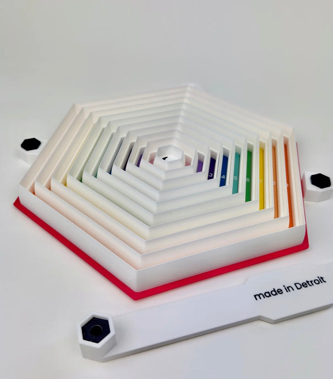 Rainbow Hexagon Cutter Set