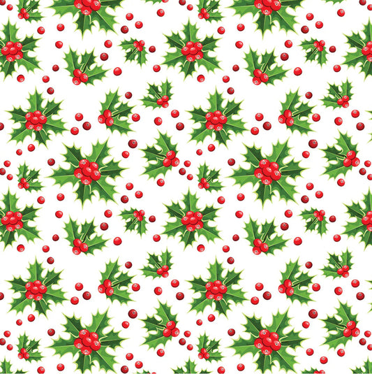 Holly Underglaze Transfer