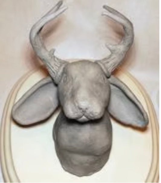 Taxidermy Clay self hardening w/fiber