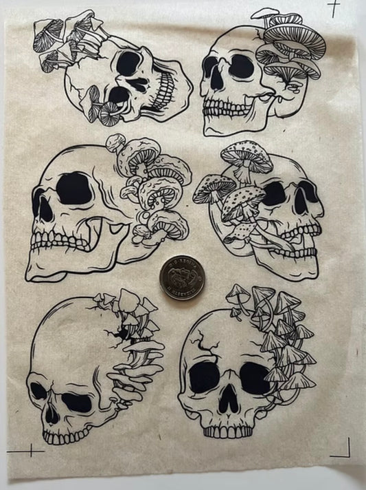 Skull Mushrooms