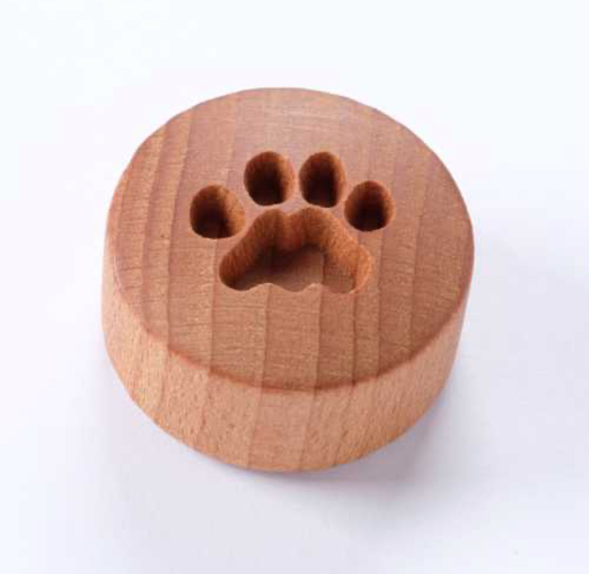 Cat Paw Print - Curved Top Stamp