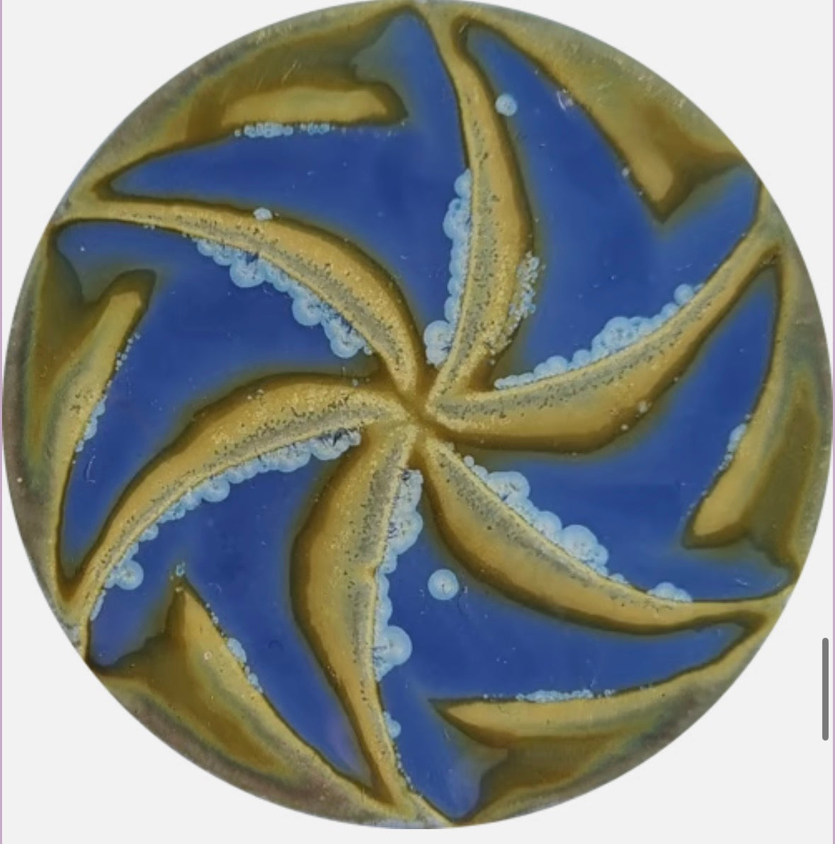Nascent Blue Stoneware Exotic Pint Cone 6 - 10