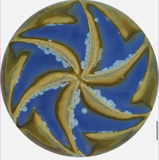 Nascent Blue Stoneware Exotic Pint Cone 6 - 10