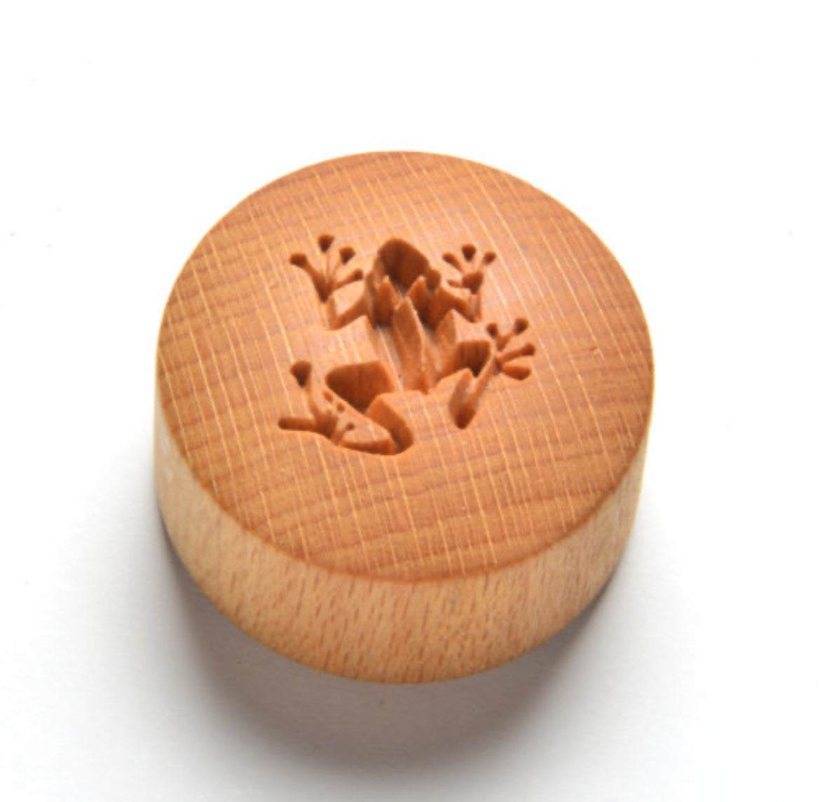 Frog - Curved Top Stamp