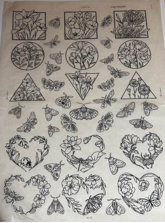Floral Badges