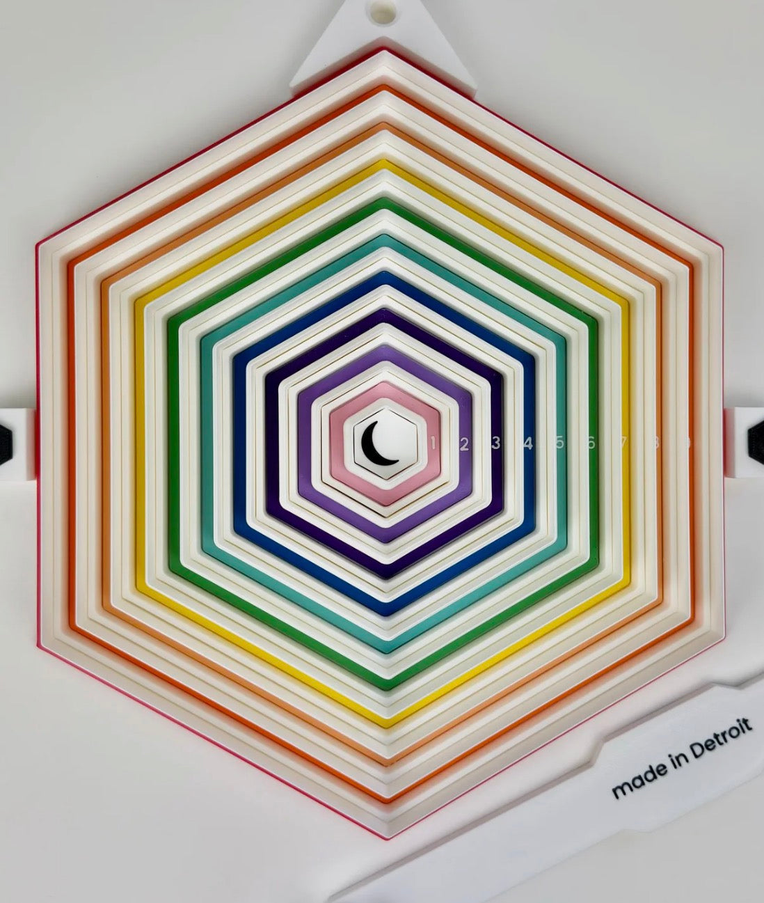 Rainbow Hexagon Cutter Set