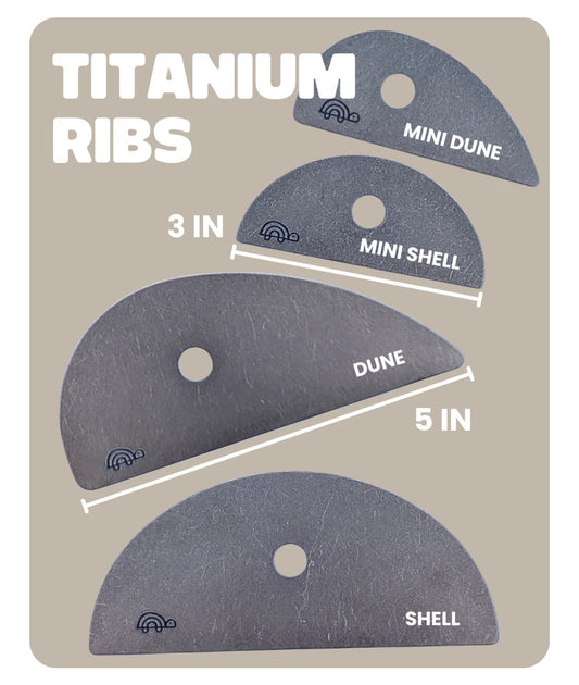 Premium Titanium Ribs