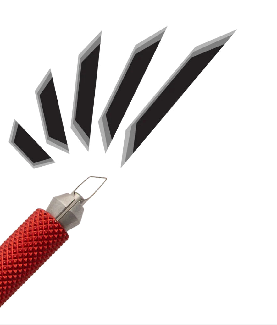 Dragonfly Tool, Universal Handle with Medium Chisel Blade