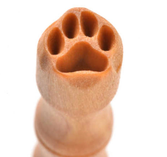 Dog Paw Outline - 1.0 cm Stamp SMR-044