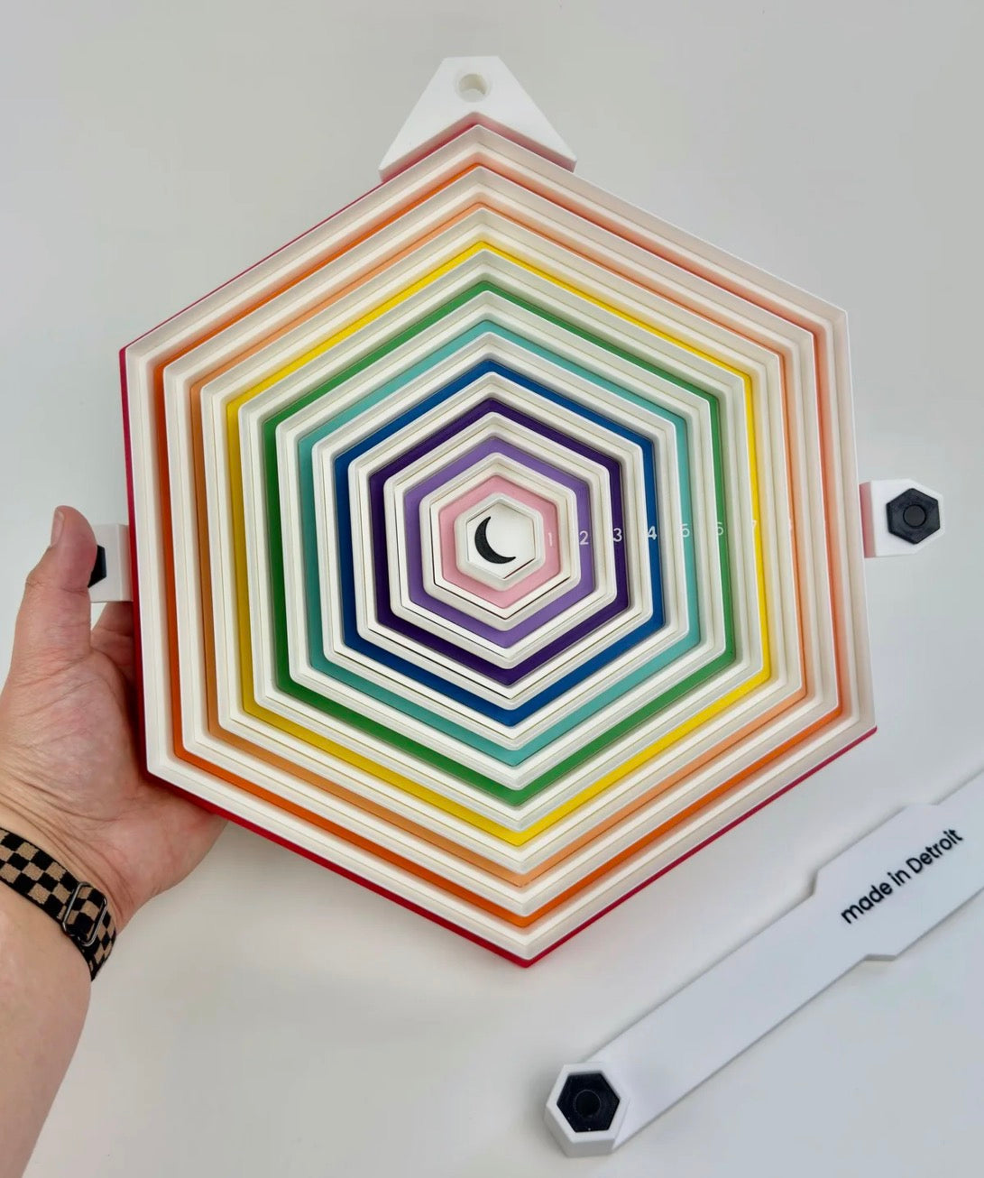 Rainbow Hexagon Cutter Set