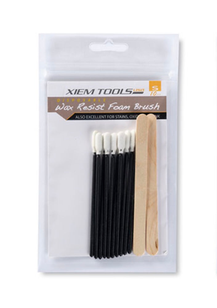 Xiem Wax Resist Foam Brush