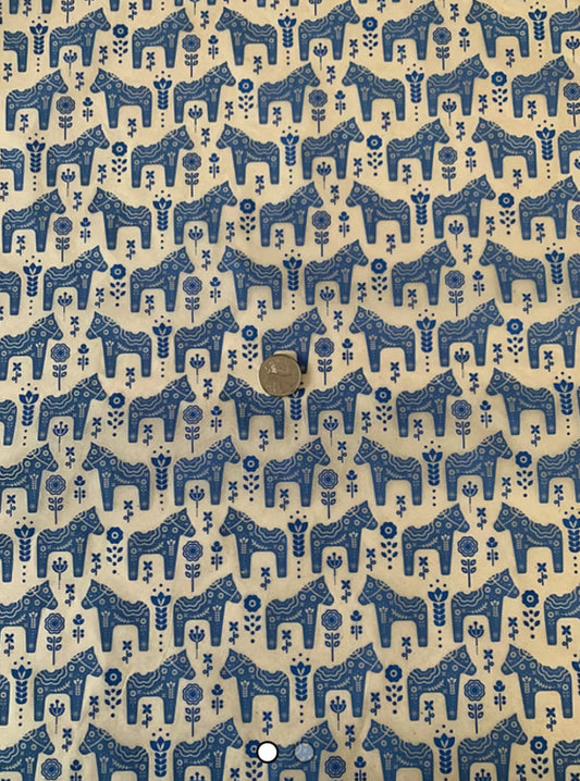 Horses (blue)