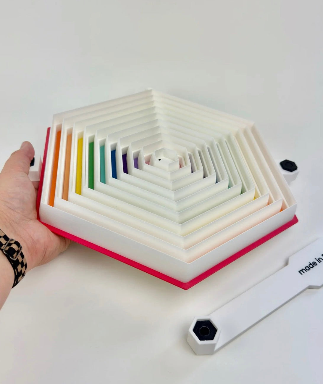 Rainbow Hexagon Cutter Set