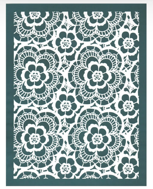Floral Lace Pattern - Medium