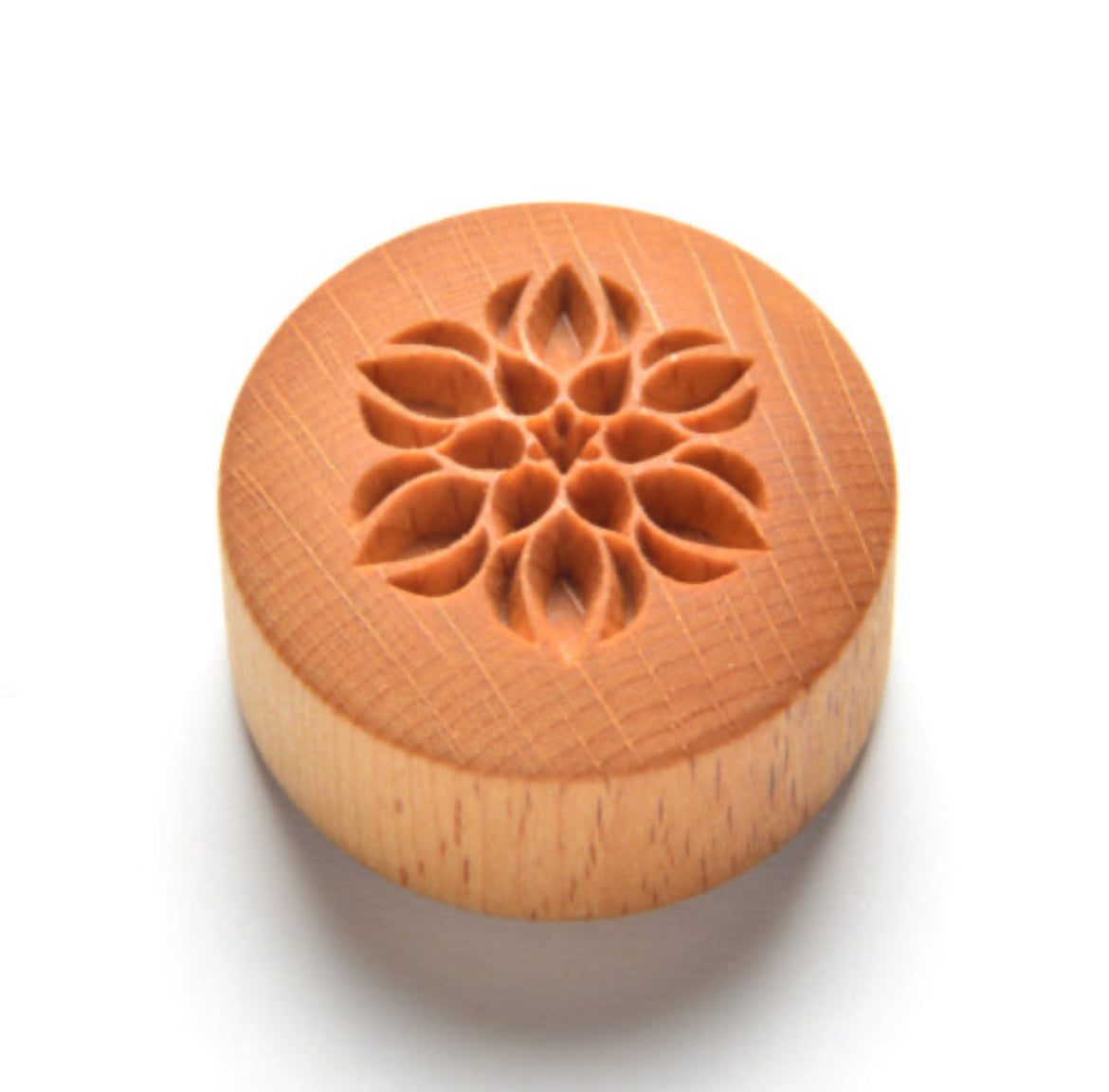 Lotus Bud - Curved Top Stamp