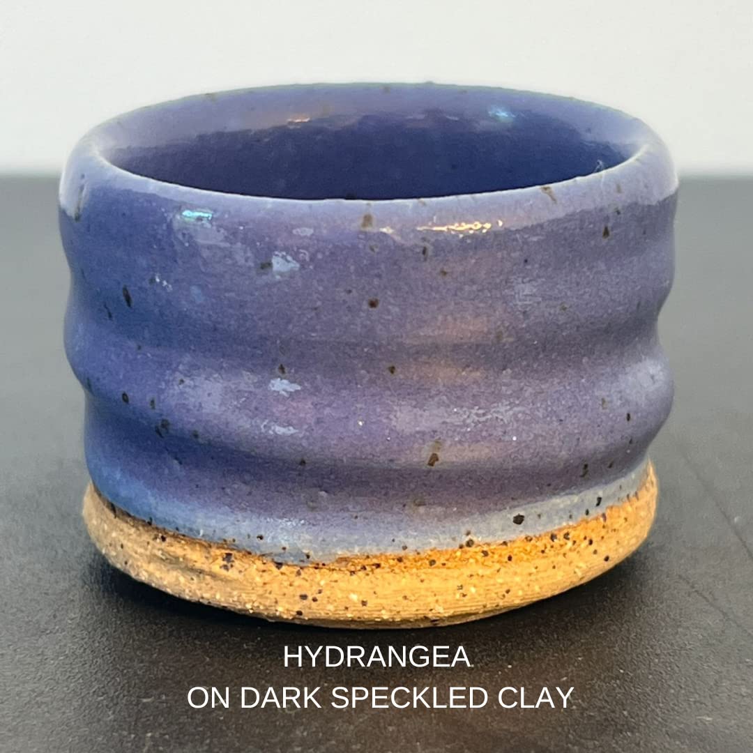 Hydrangea - Cone 5-6 - Mid Fire Glaze, High Fire Glaze, Cone 5-6 - Ceramic Glaze Pottery (1 Pint | 16 oz | 473 ml)