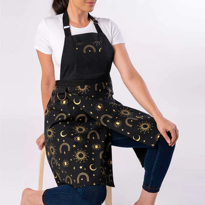 Split-Leg Pottery Apron - Star Dust