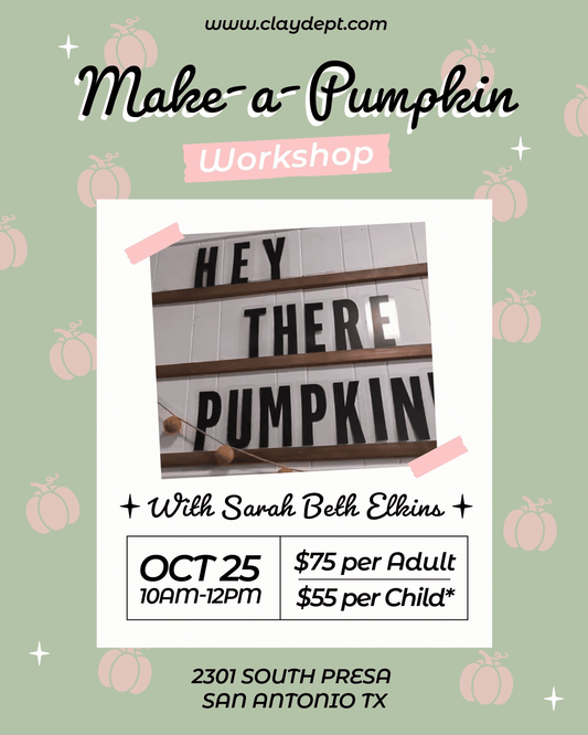 Make-a-Pumpkin Workshop