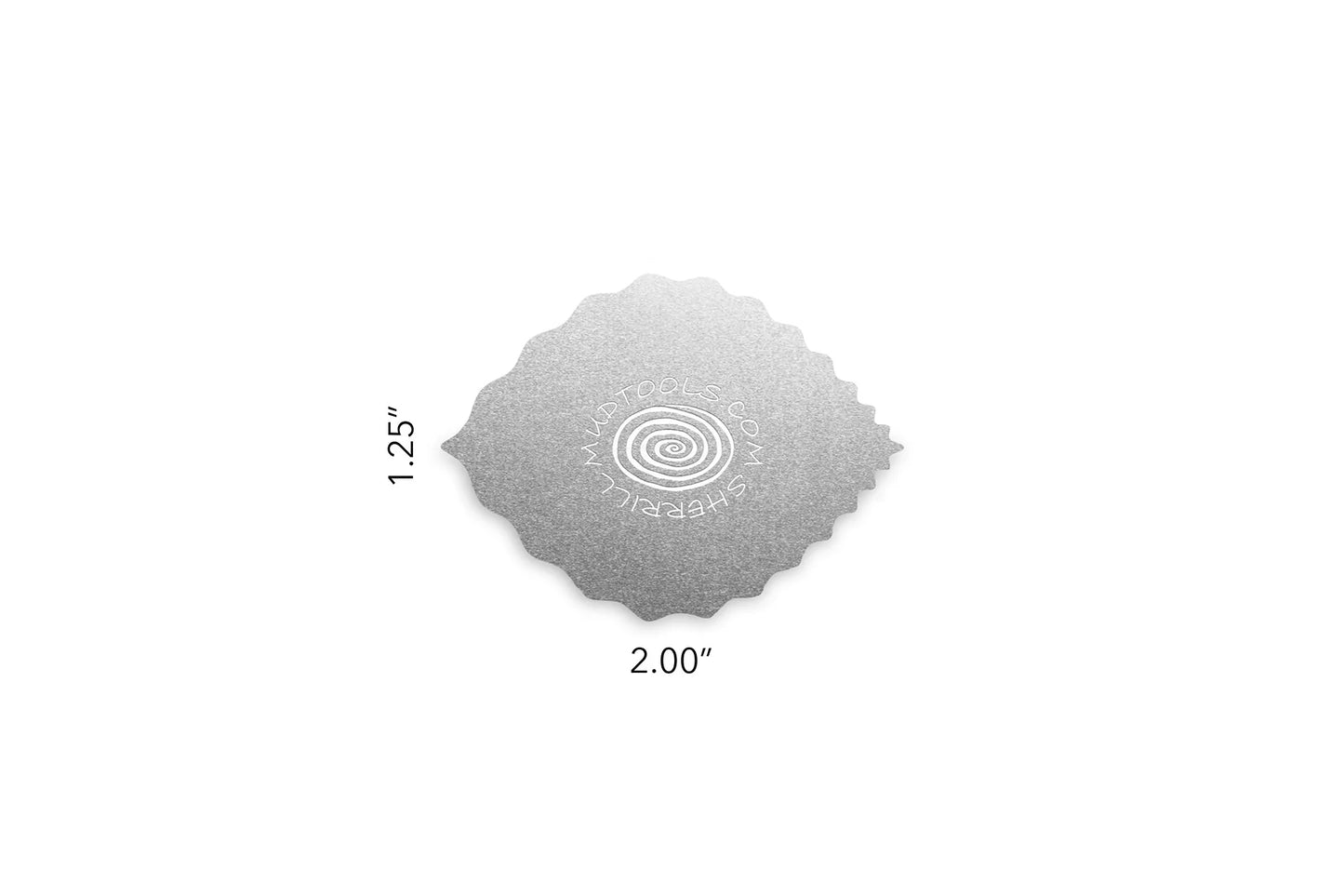 Mudtools LEAF DRAWING STAINLESS RIB