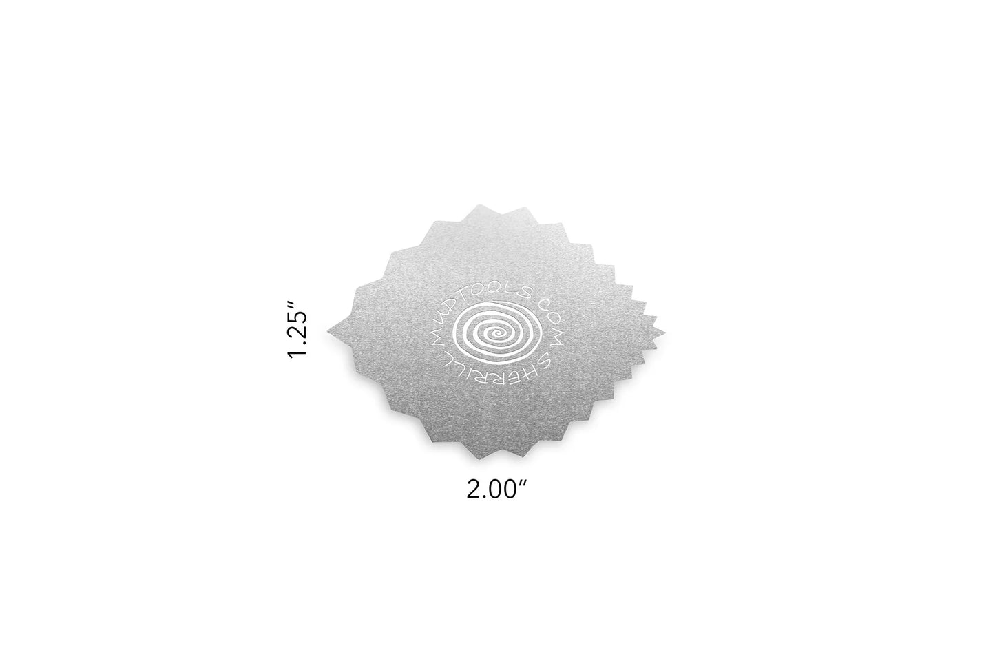 Mudtools LEAF DRAWING STAINLESS RIB