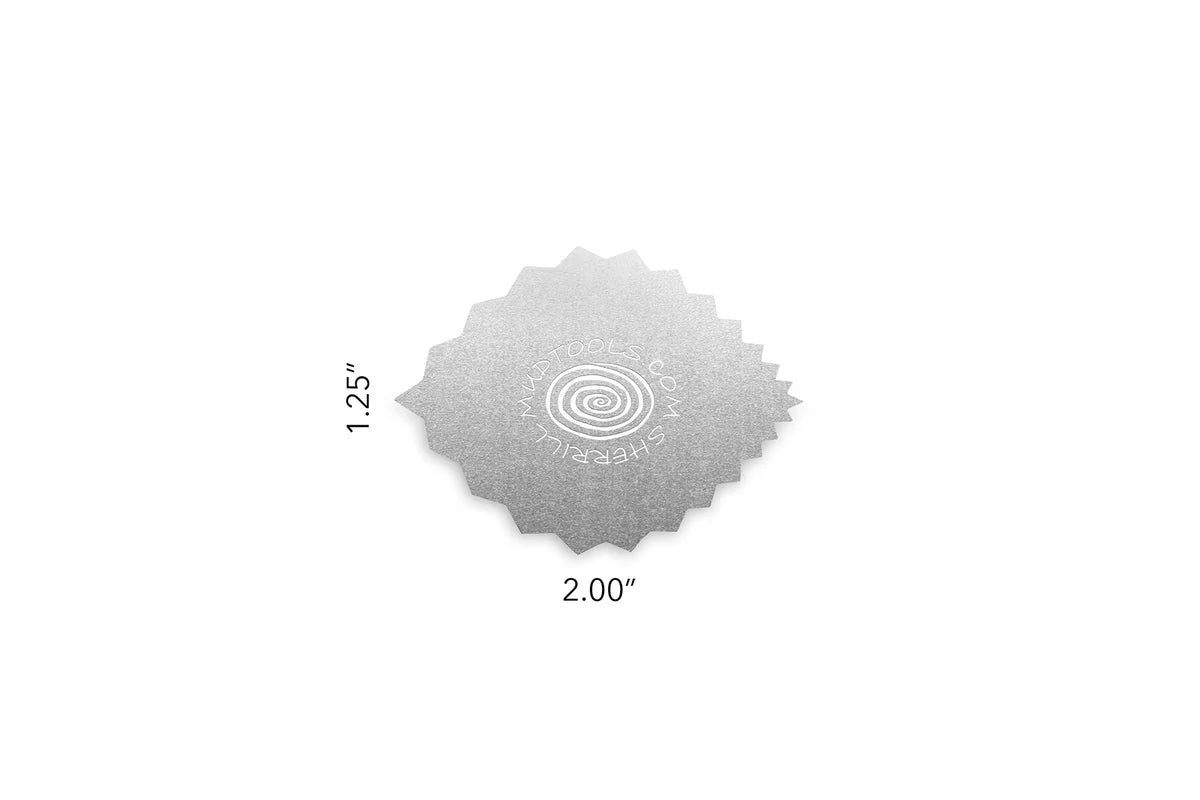 Mudtools LEAF DRAWING STAINLESS RIB