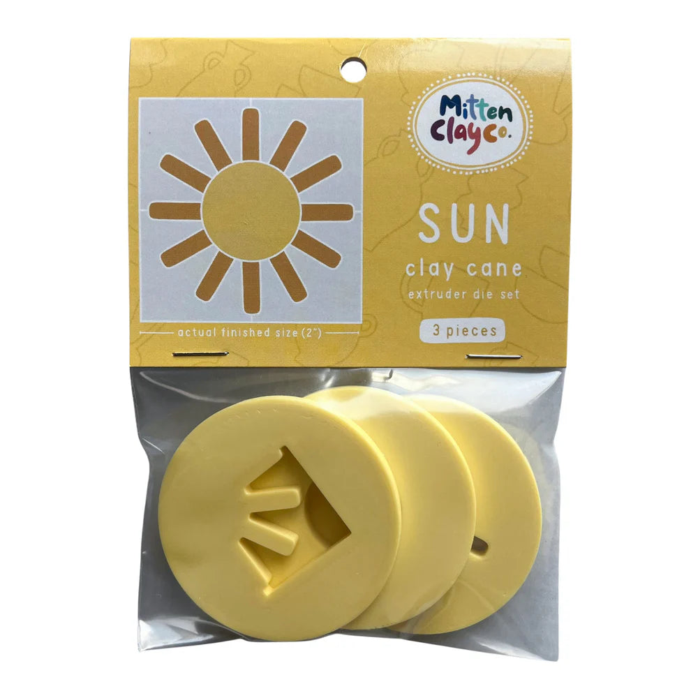 SUN Clay Cane Extruder Dies (3 pieces)
