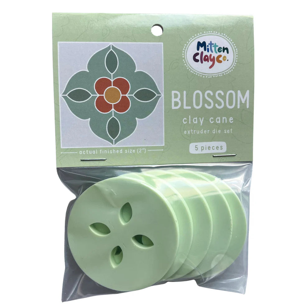 BLOSSOM Clay Cane Extruder Dies (5 pieces)