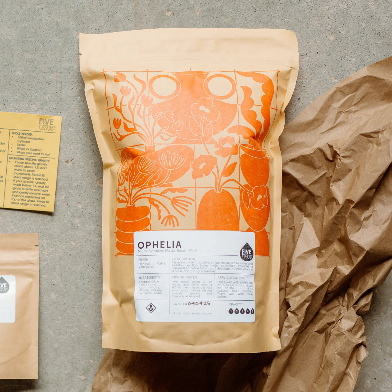 Ophelia Dry Base Glaze
