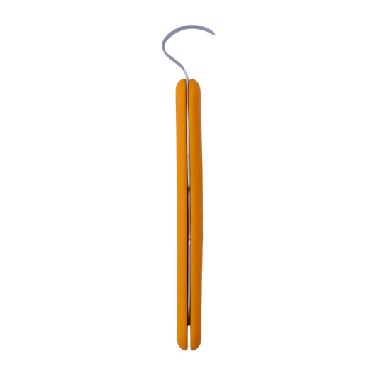 Forge Tool, Yellow Handle with Crescent Blade