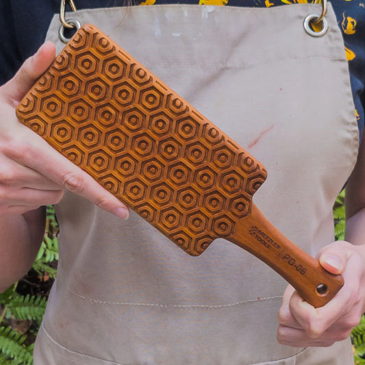 PD-6 Textured Paddle “Hexagons”