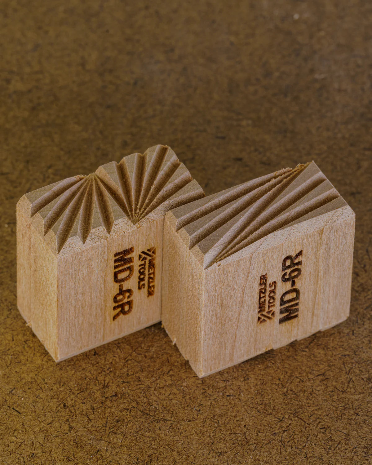 MD-6R Double-Sided Texture Stamp