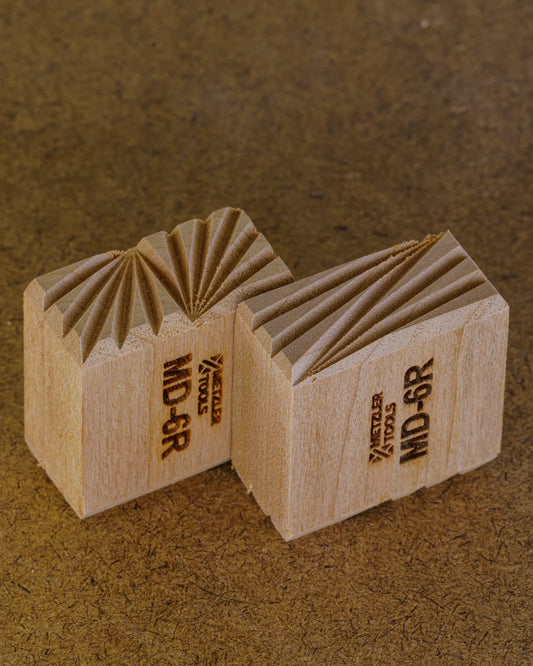 MD-6R Double-Sided Texture Stamp