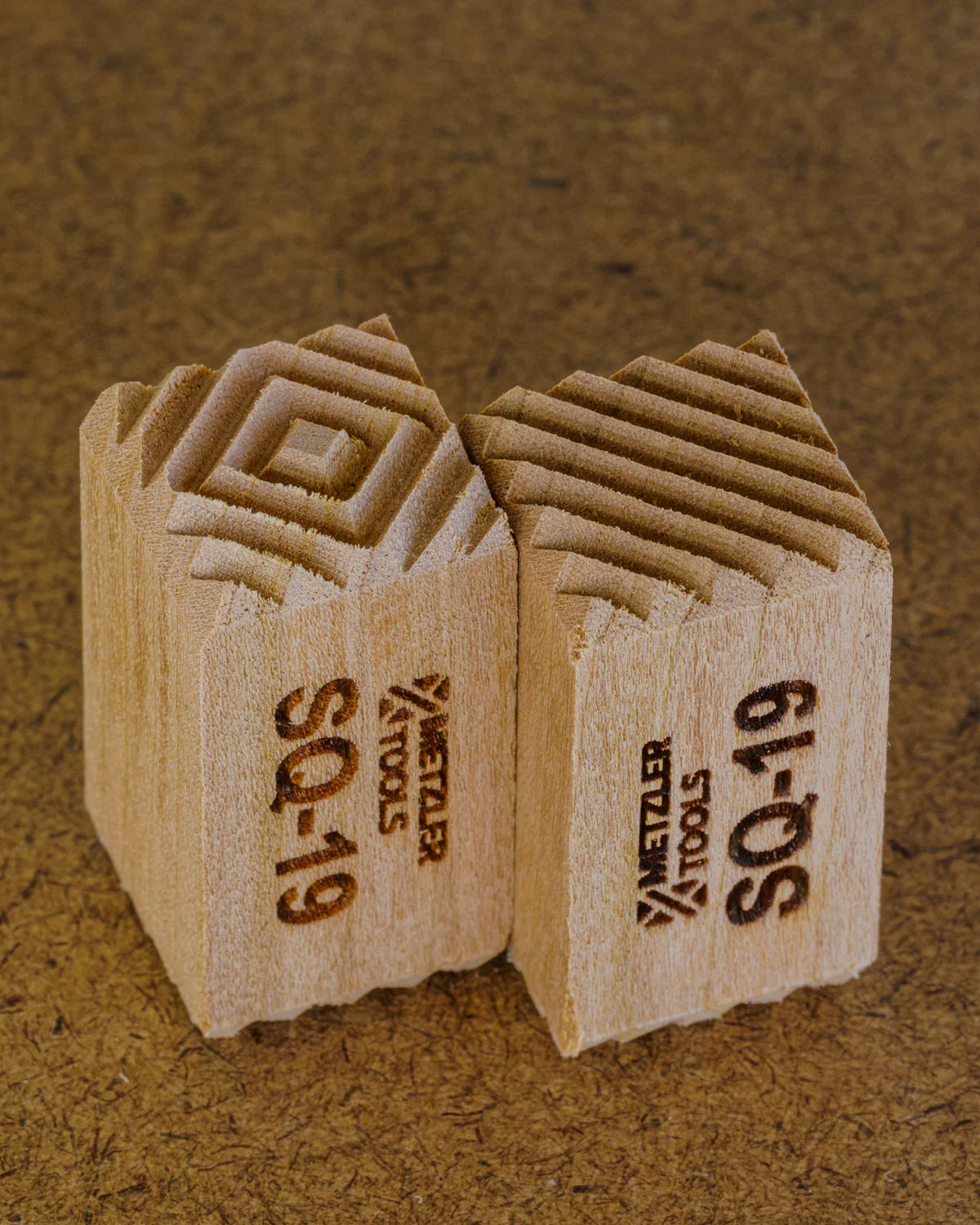 SQ-19 Double-Sided Texture Stamp