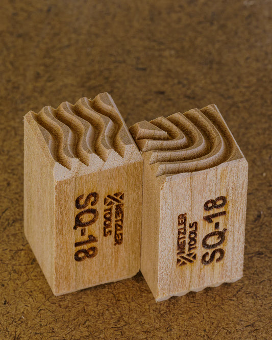 SQ-18 Double-Sided Texture Stamp