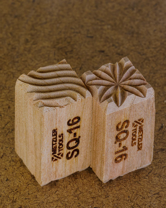 SQ-16 Double-Sided Texture Stamp
