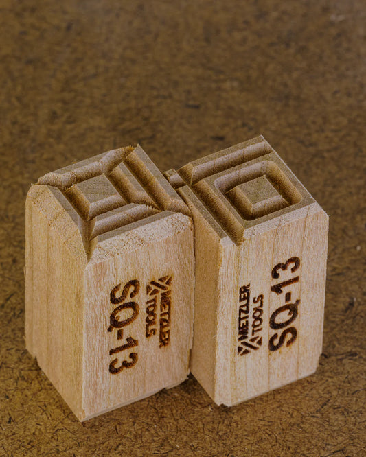 SQ-13 Double-Sided Texture Stamp