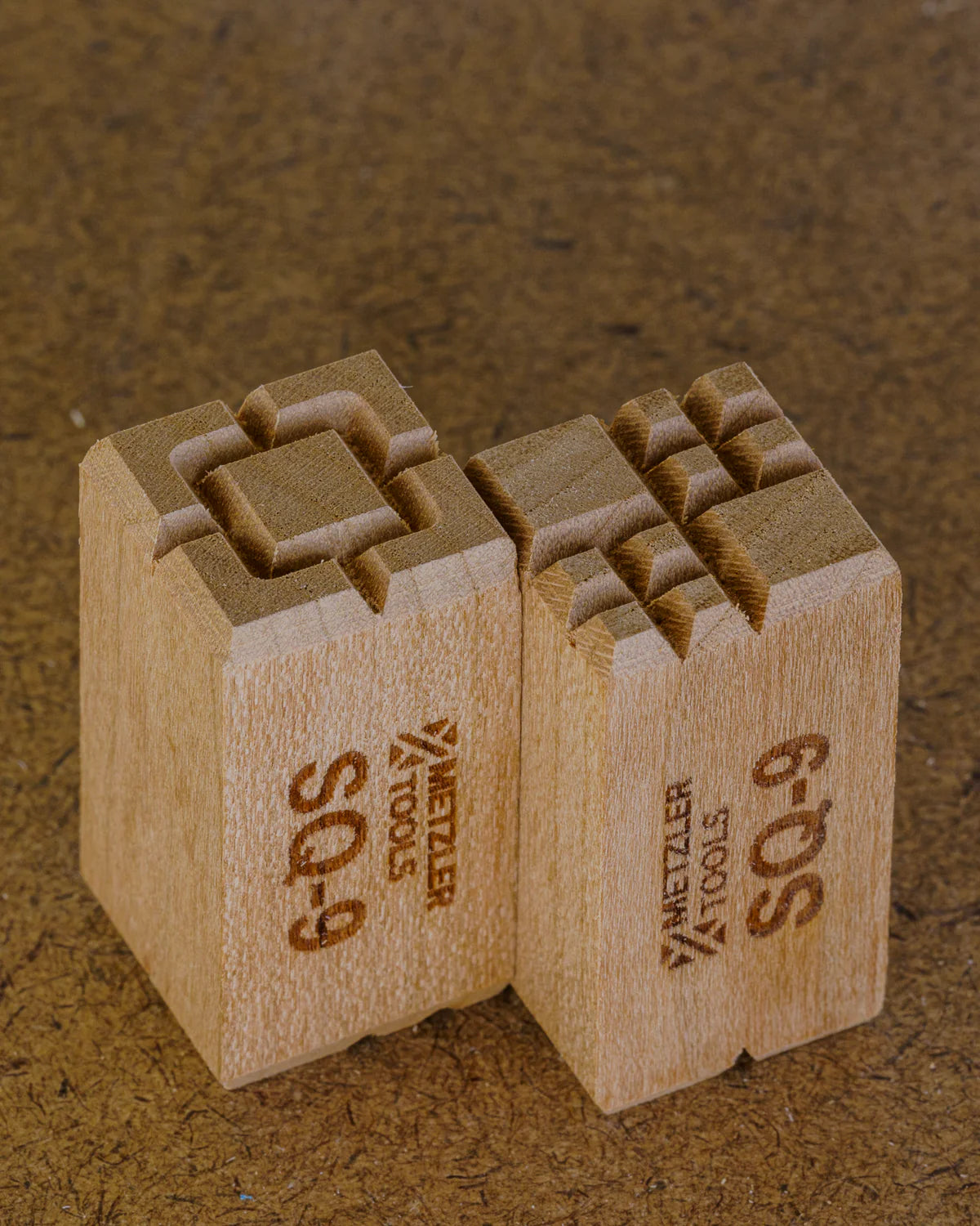 SQ-9 Double-Sided Texture Stamp