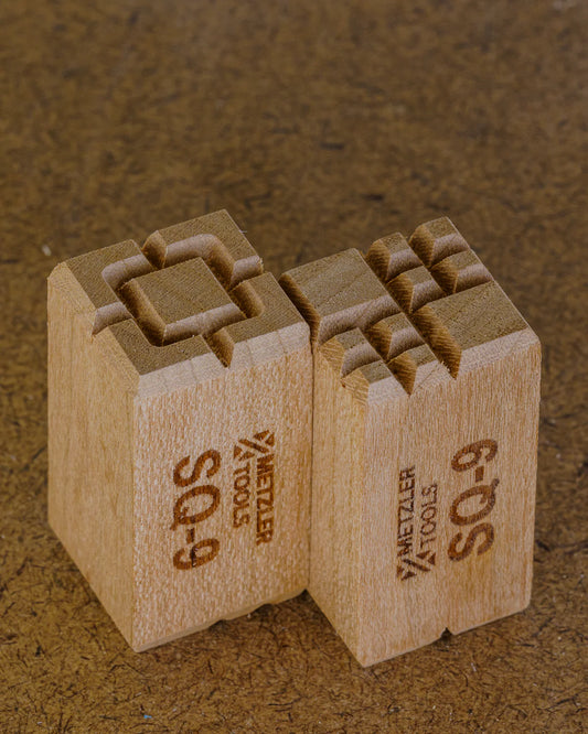 SQ-9 Double-Sided Texture Stamp