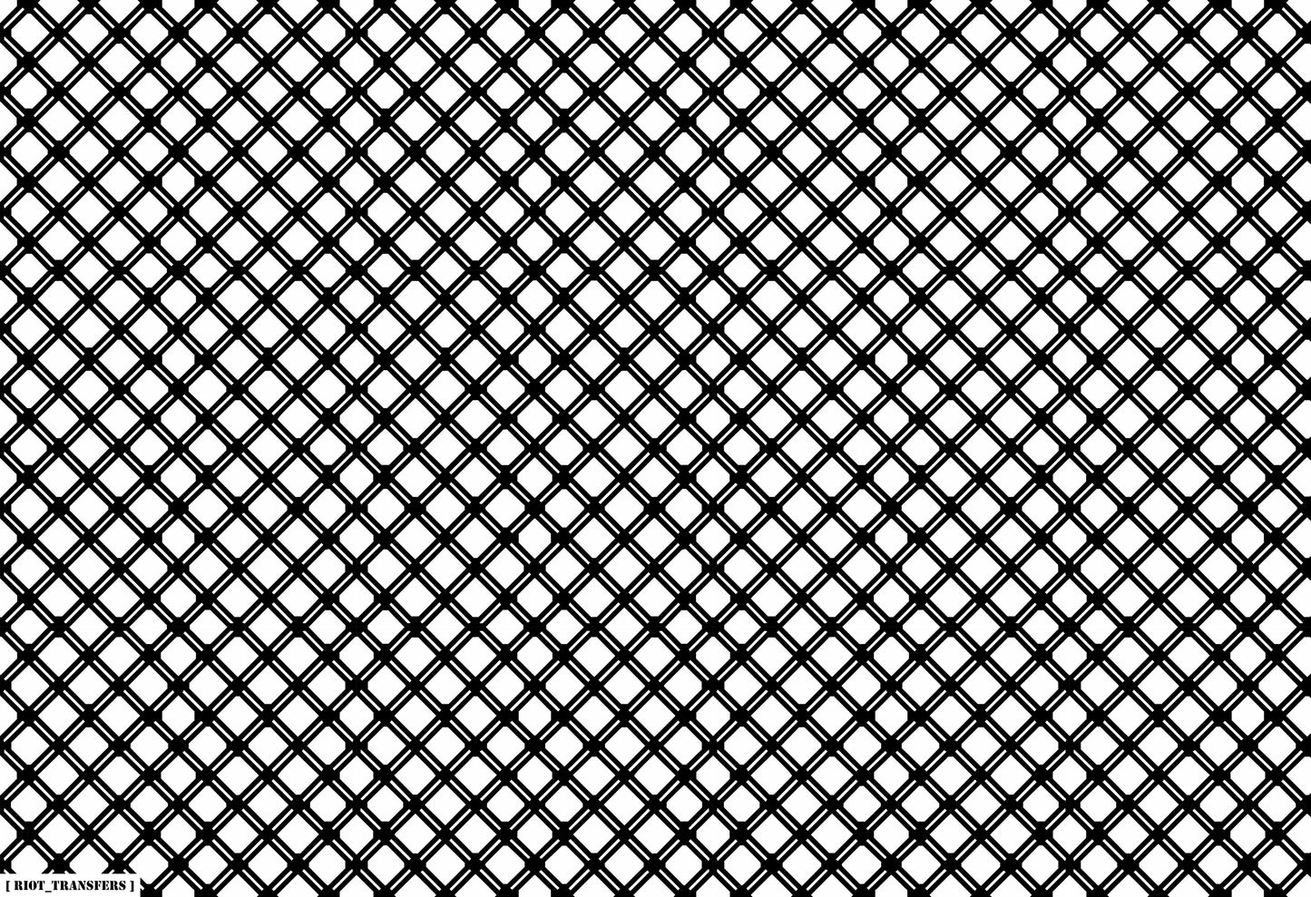 20 Lattice Underglaze Transfer Sheet