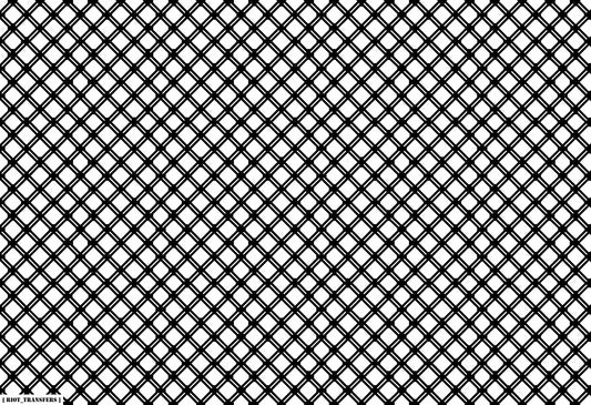 20 Lattice Underglaze Transfer Sheet