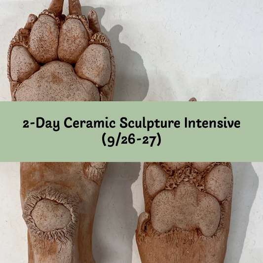 Ceramic Sculpture Intensive with Hilary Rochow (9/26-27)