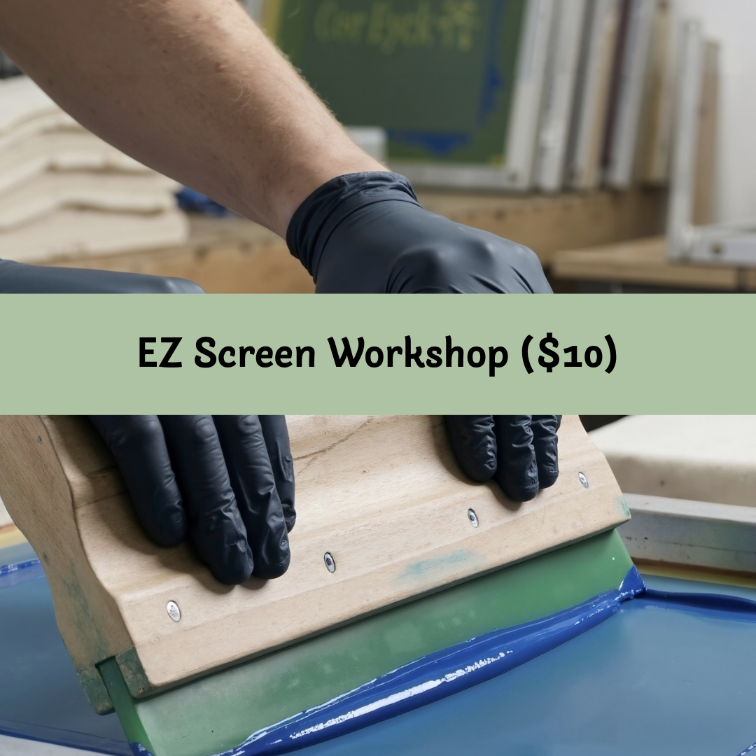 DIY EZ Screen Stencil Workshop | $10