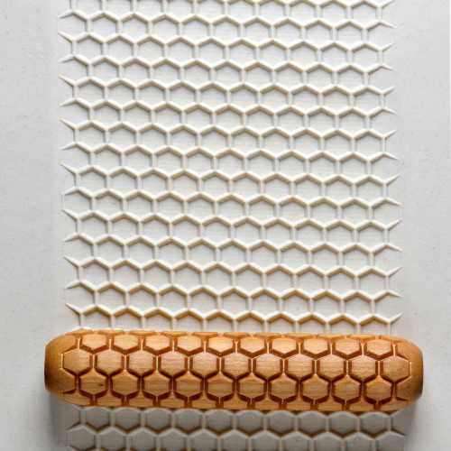 Honeycomb - 12cm Big Handle Roller