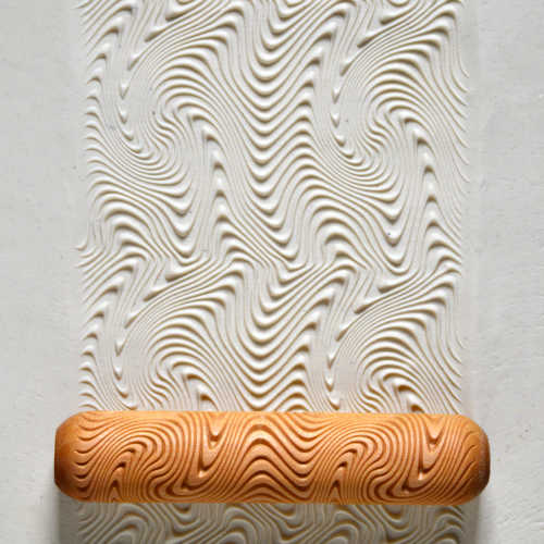 Psychedelic Wave - 12cm Big Handle Roller